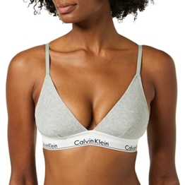 Calvin Klein Damen TRIANGLE UNLINED Dreieck BH, Grau (GREY HEATHER 020), M - 1