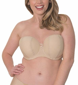 Curvy Kate Damen Bandeau BH Luxe, Beige (Biscotti), 80M (Herstellergröße: 36J) - 1