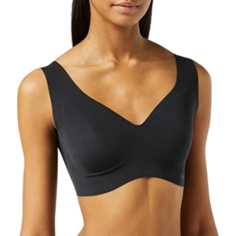 Sloggi Damen Zero Feel Bralette Ex BH, Black, M - 1