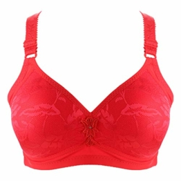 TWIOIOVE BHS Frauen Push Up Sexy Bustiers Bralette Spitzen Süß Atmungsaktiv Büstenhalter Fitness Lauf Yoga Leibchen Oberteil für das tägliche Training - 1